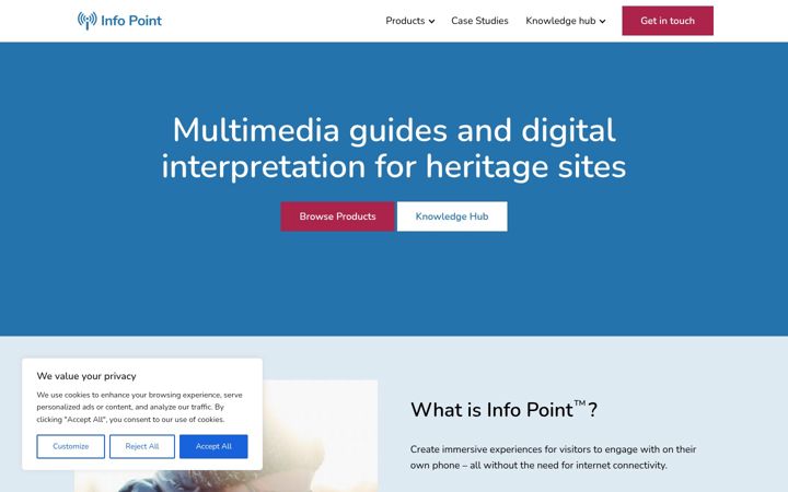 Screenshot of info-point.com