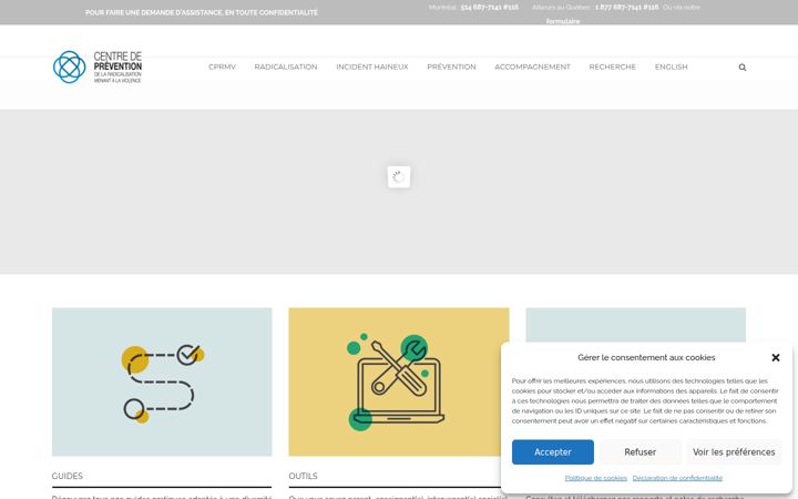 Screenshot of info-radical.org