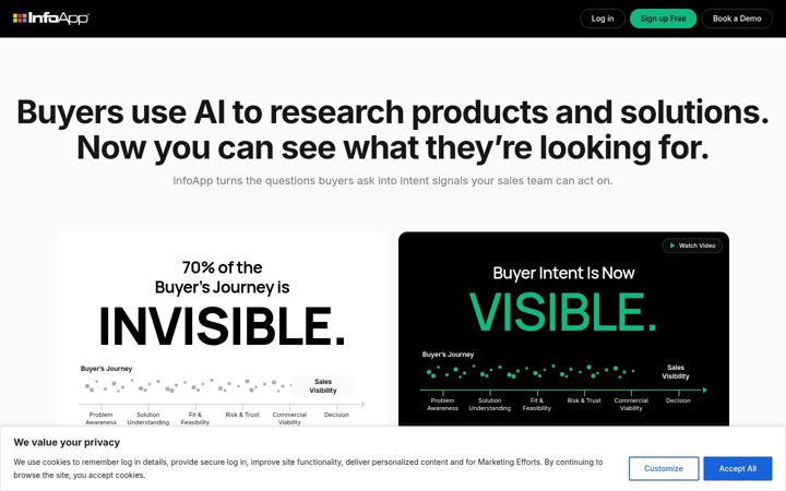 Screenshot of infoapp.com