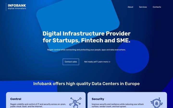 Screenshot of infobank.eu