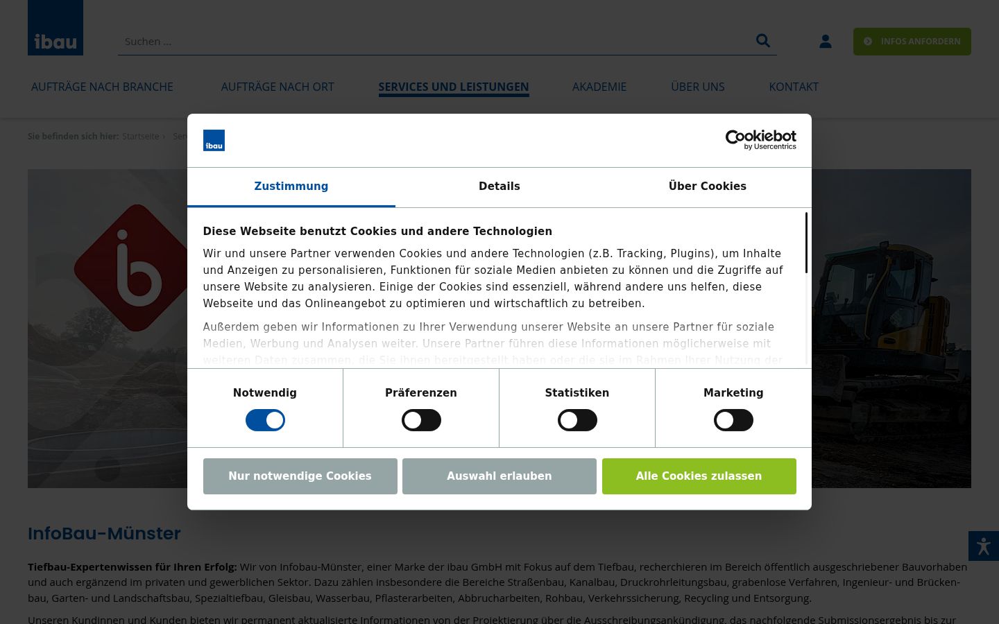 Screenshot tal-banner tal-kunsens muri qabel kwalunkwe interazzjoni
