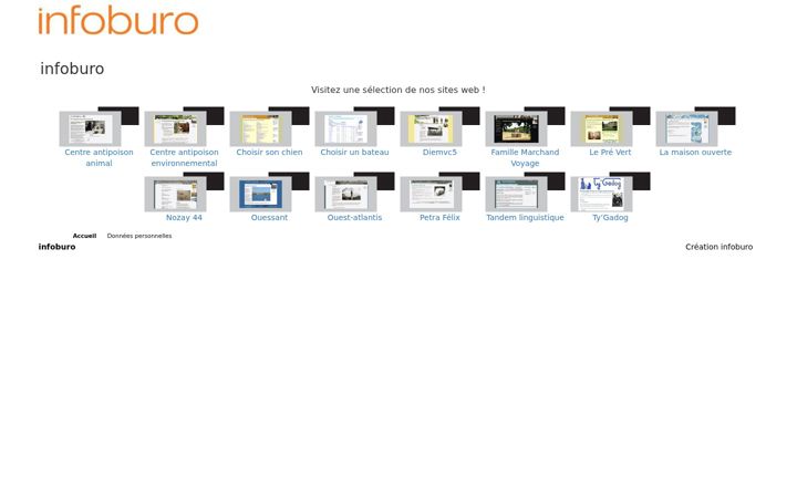 Screenshot of infoburo.fr