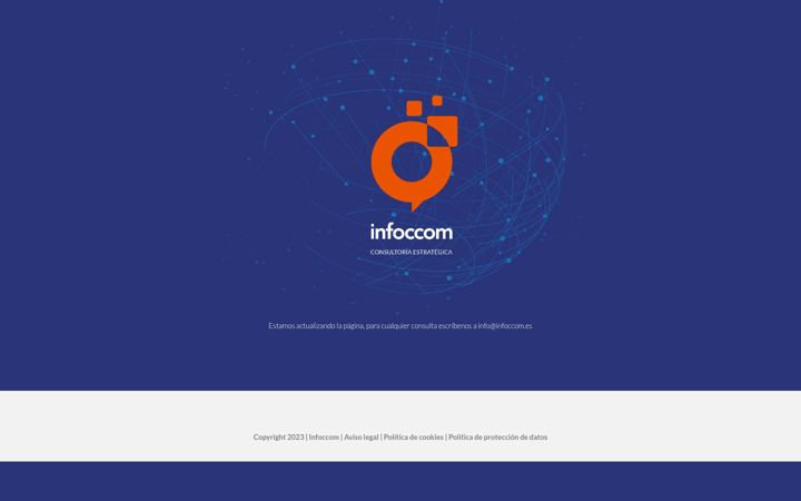 Screenshot of infoccom.es