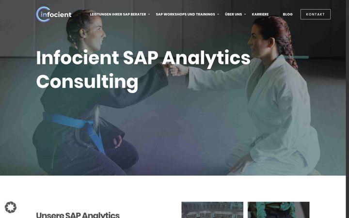 Screenshot of infocient.de