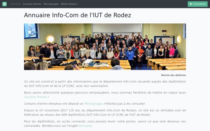 Screenshot of infocomrodez.fr
