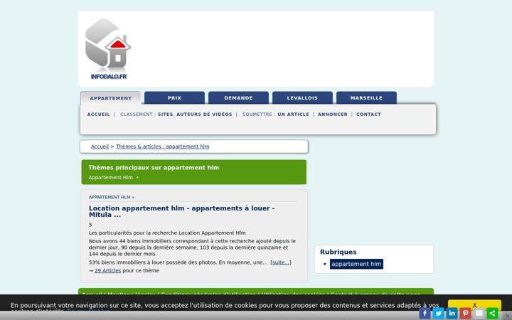 Screenshot of infodalo.fr