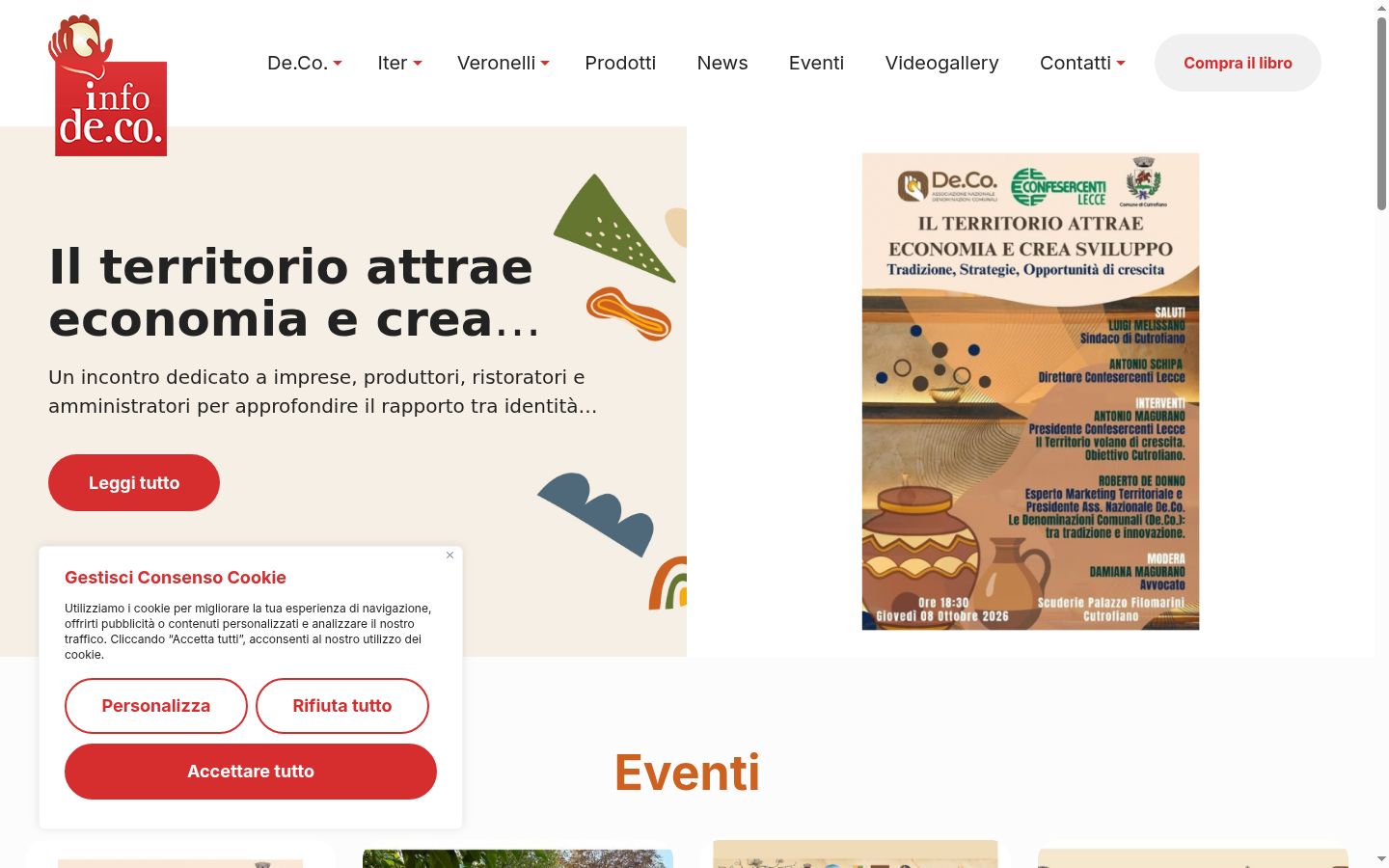 Screenshot tal-banner tal-kunsens muri qabel kwalunkwe interazzjoni