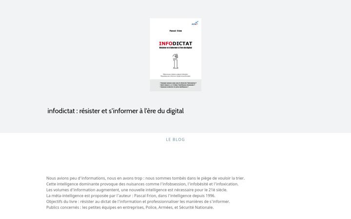 Screenshot of infodictat.fr