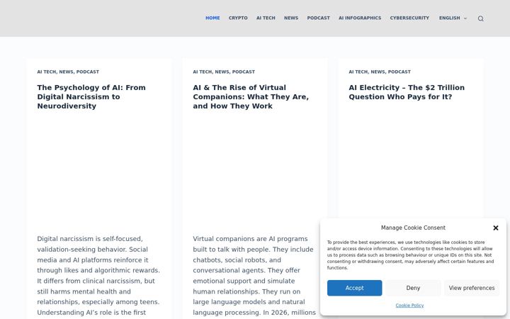Screenshot of infofina.com
