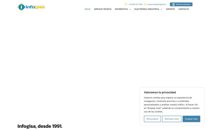 Screenshot of infogisa.es