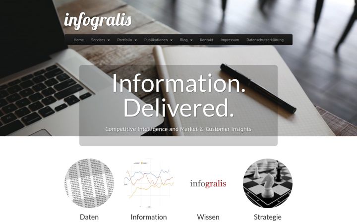 Screenshot of infogral.is