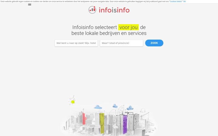 Screenshot of infoisinfo.nl