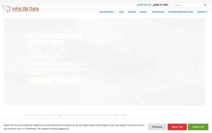 Screenshot of infolabdata.it