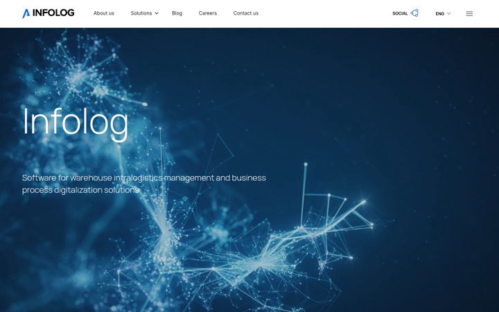 Screenshot of infolog.it