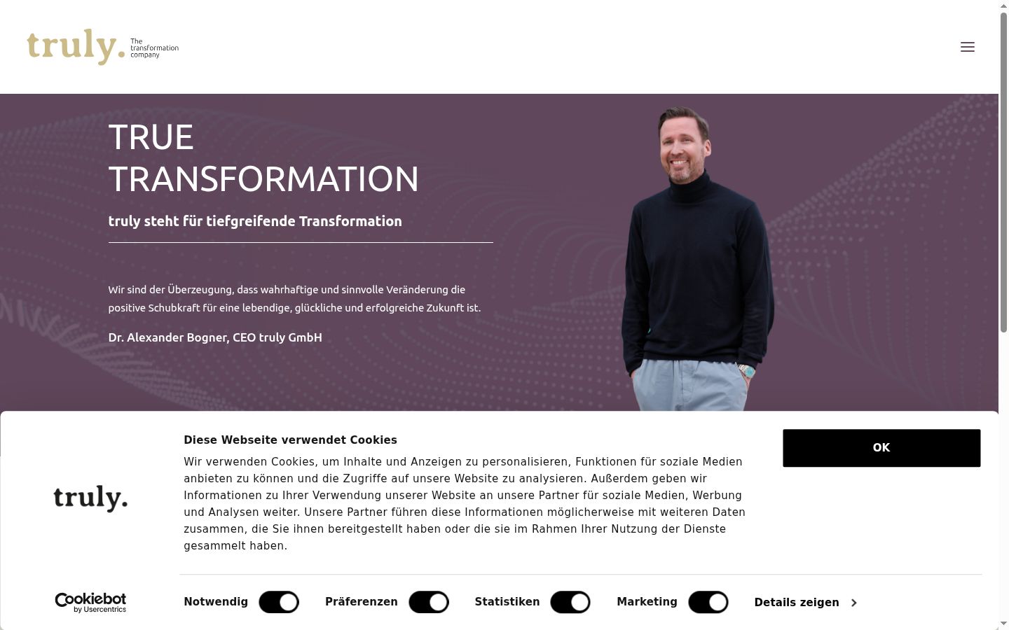 Sutikimo reklamjuostės, rodytos prieš bet kokią sąveiką, ekrano kopija