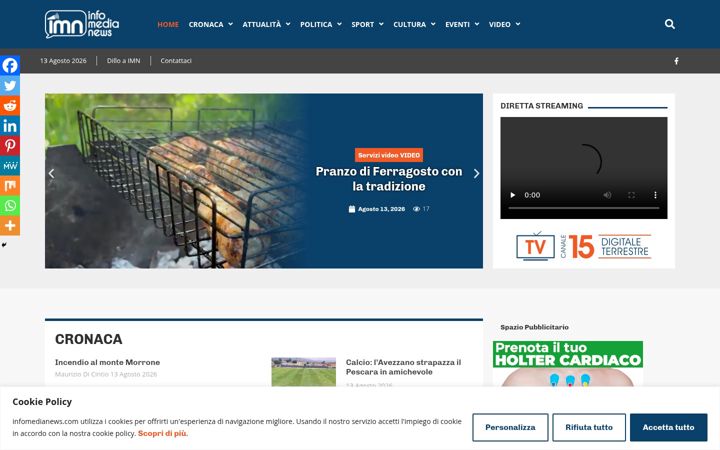 Screenshot of infomedianews.com