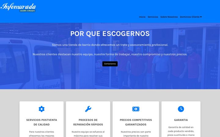 Screenshot of infomurada.com
