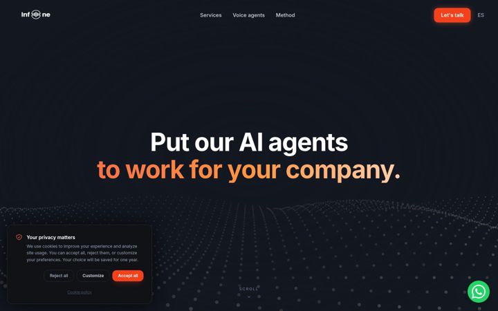 Screenshot of infone.es