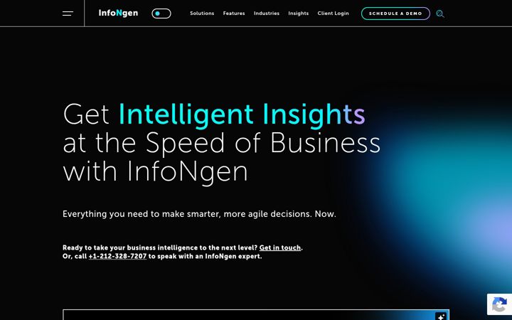 Screenshot of infongen.com
