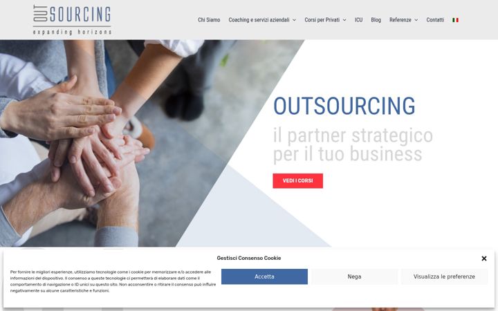 Screenshot of infooutsourcing.com