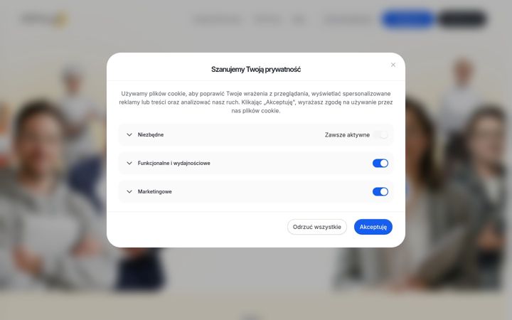 Screenshot of infopraca.pl
