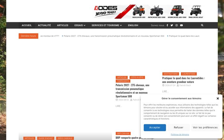 Screenshot of infoquad.com