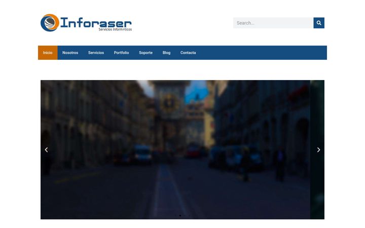 Screenshot of inforaser.com