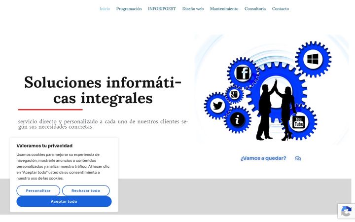 Screenshot of inforjp.es