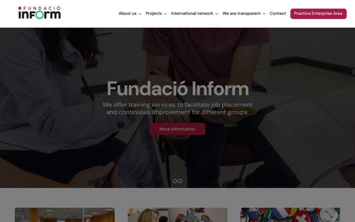 Screenshot of inform.es