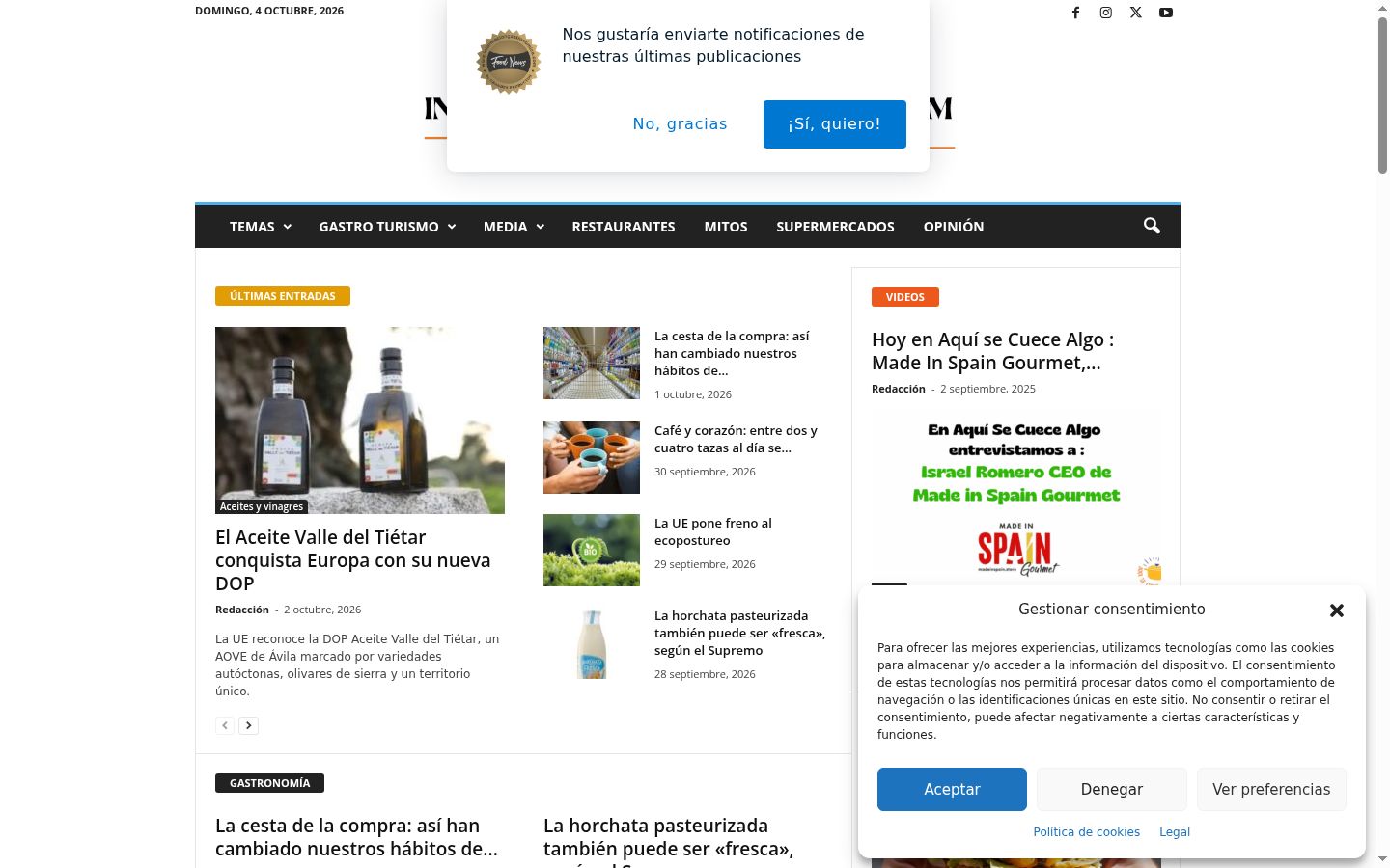 Zrzut ekranu banera zgody wyświetlanego przed jakąkolwiek interakcją