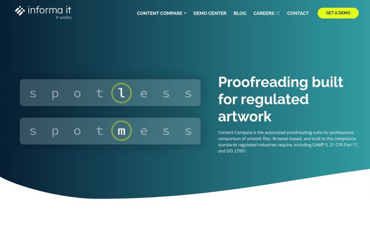Screenshot of informait.com