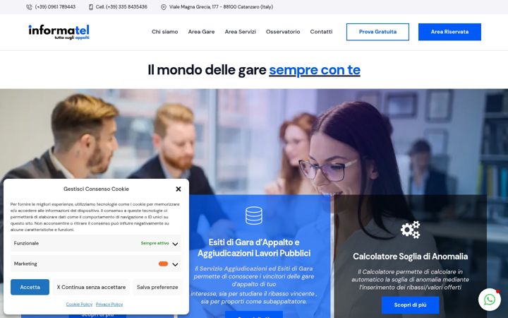 Screenshot of informatel.it