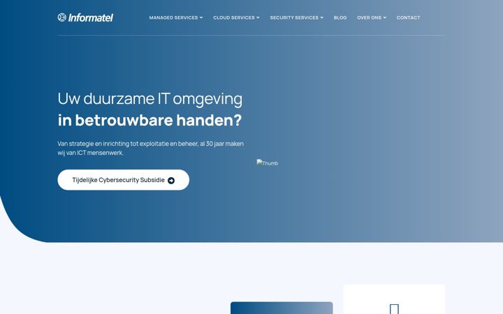 Screenshot of informatel.nl