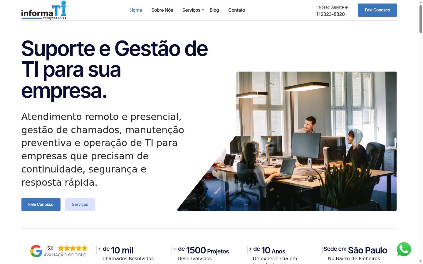 Captura de pantalla del banner de consentimiento mostrado antes de cualquier interacción