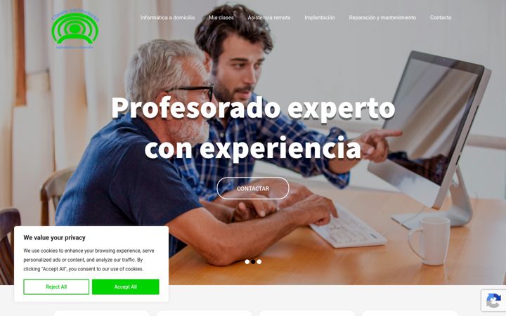 Screenshot of informaticaparaadultos.es