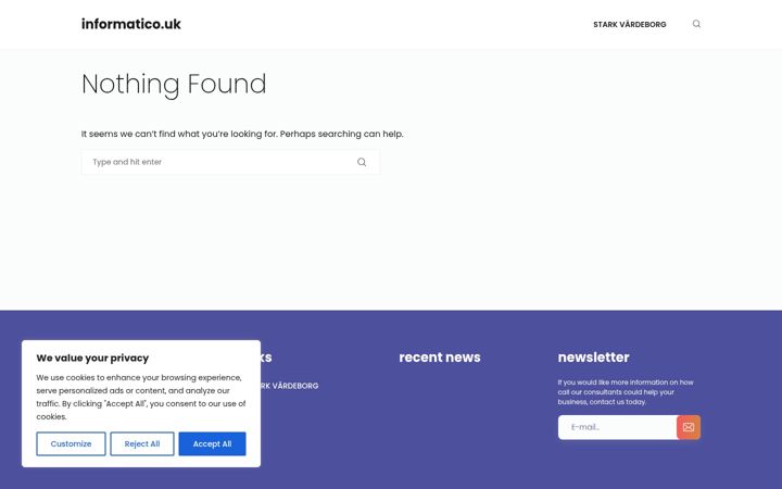 Screenshot of informatico.uk