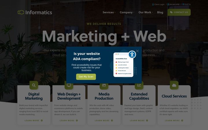 Screenshot of informaticsinc.com