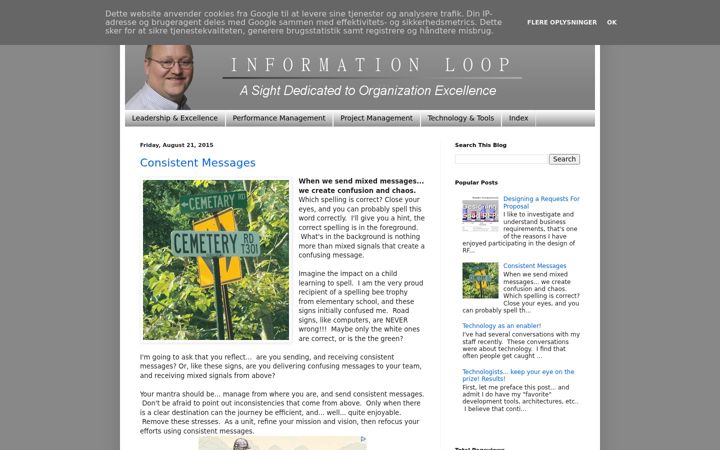 Screenshot of informationloop.com