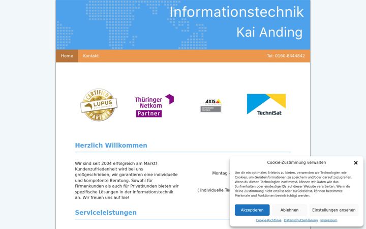 Screenshot of informationstechnik-anding.de