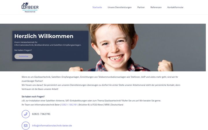 Screenshot of informationstechnik-beier.de