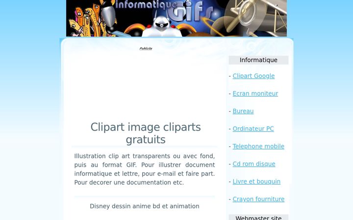 Screenshot of informatiquegifs.net