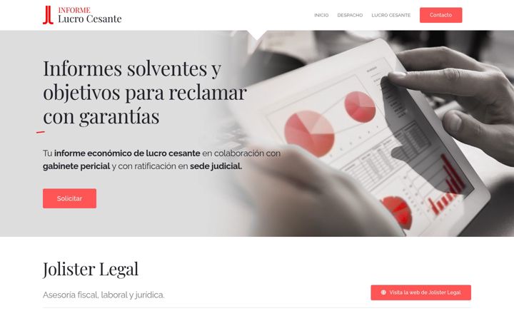Screenshot of informelucrocesante.com
