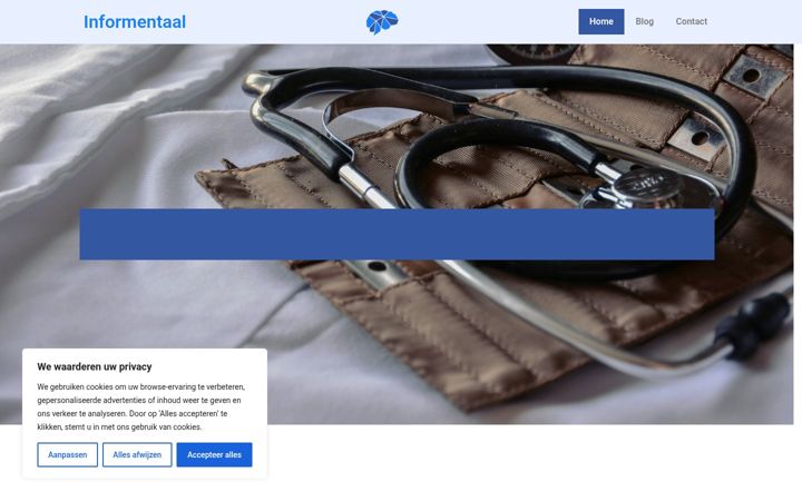 Screenshot of informentaal.nl