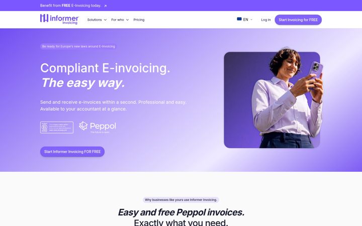 Screenshot of informer.eu