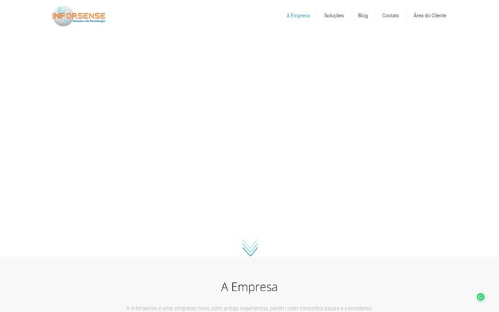 Screenshot of inforsense.com.br