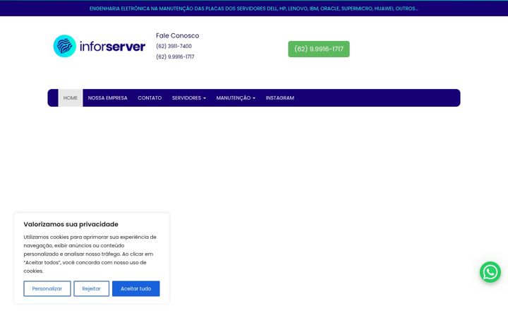 Screenshot of inforserver.com.br