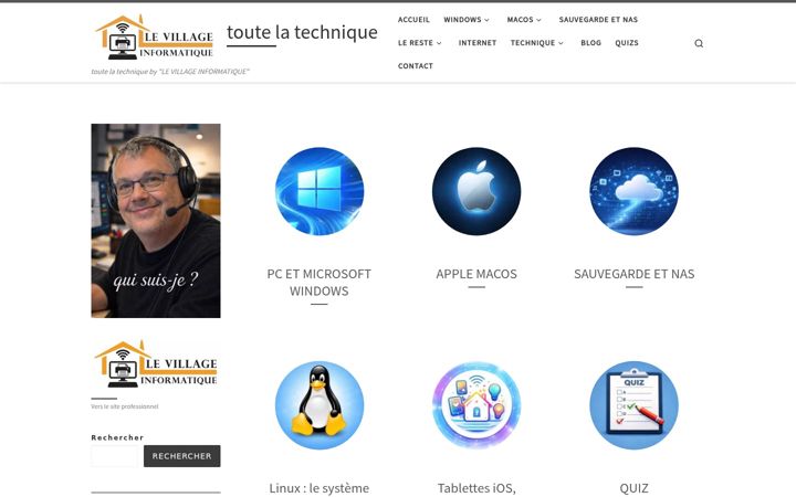 Screenshot of infos-techniques.fr