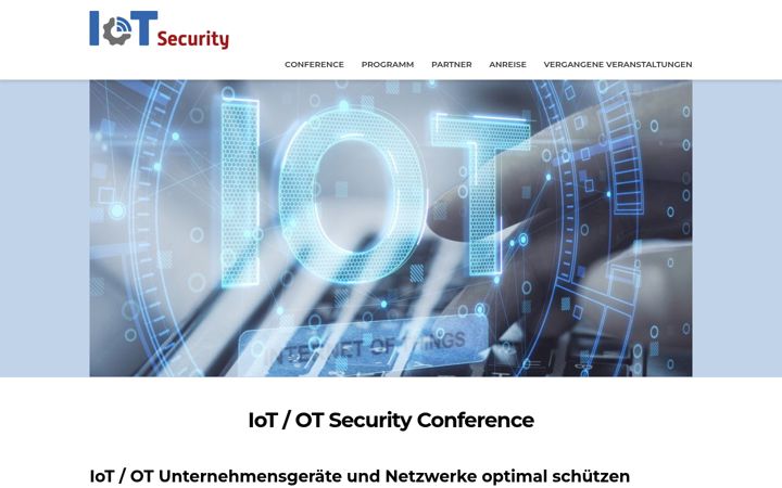 Screenshot of infosec-iot.ch