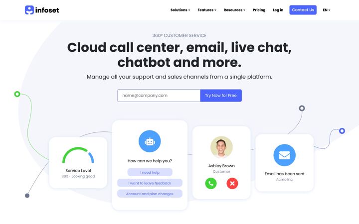 Snímek obrazovky infoset.app