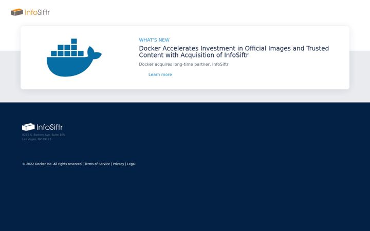 Screenshot of infosiftr.net